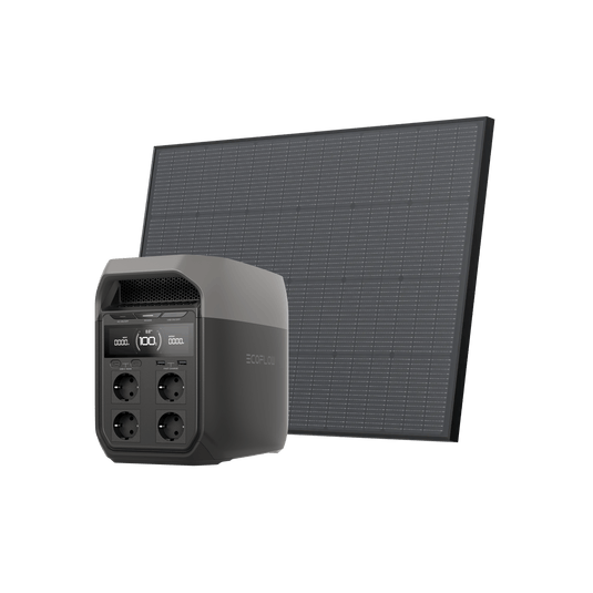 EcoFlow DELTA 3 Series Solar Generator (Rigid PV175W) DELTA 3 + 175W RSP / 1*175WRSP