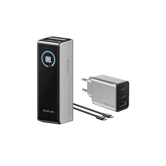 EcoFlow Kit de Recharge Rapide RAPID 25 000 mAh+ 65W GaN Charger