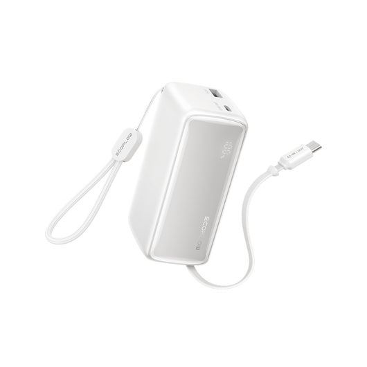 EcoFlow RAPID Power Bank (10K, 45W, Retractable Cable)