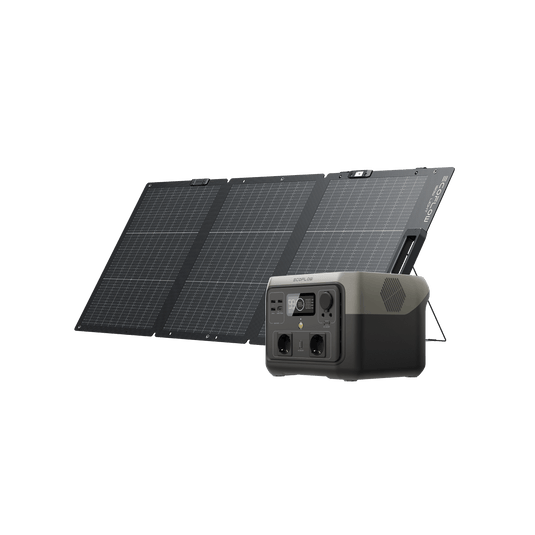 EcoFlow RIVER 2 Max Solar Generator (PV160W) Générateur solaire EcoFlow RIVER 2 Max (PV 160 W)
