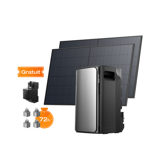 EcoFlow STREAM Ultra/Pro STREAM Ultra / 2 panneaux solaires rigides 520 W