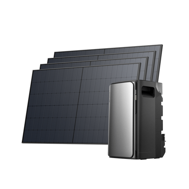 EcoFlow STREAM Ultra/Pro/Max STREAM Ultra / 4 panneaux solaires rigides 520 W