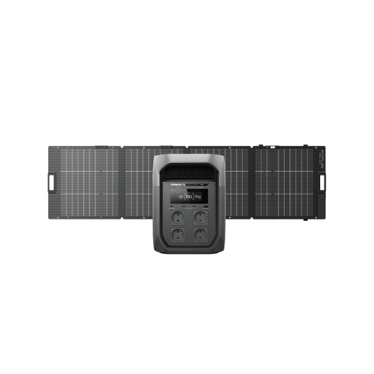 Générateur solaire de la gamme EcoFlow DELTA 3 Max (PV 220W) DELTA 3 Max / 1 Panneau solaire portable bifacial NextGen 220 W