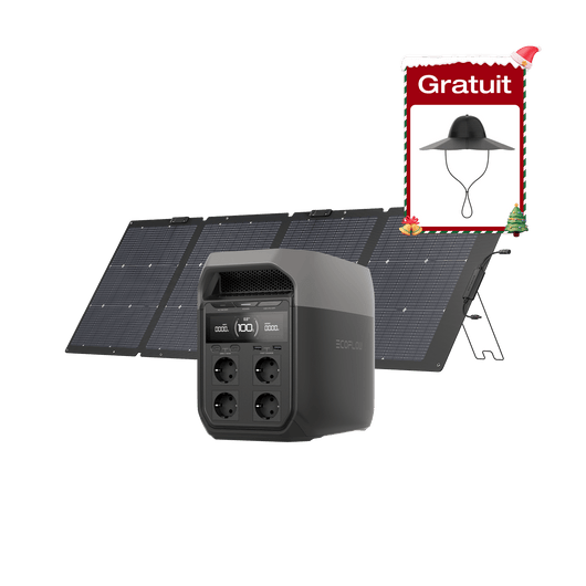 Générateur solaire de la gamme EcoFlow DELTA 3 (PV 220W) DELTA 3 / 1 panneau solaire rigide de 220 W