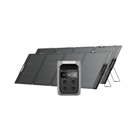 Générateur solaire de la gamme EcoFlow DELTA 3 (PV 220W) DELTA 3 Plus / 2 panneaux solaires rigides de 220 W