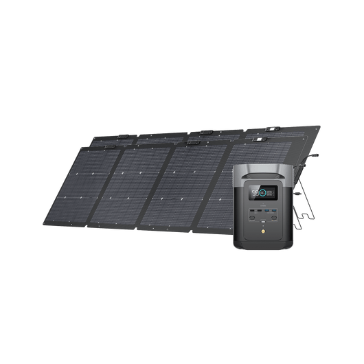 Générateur solaire EcoFlow DELTA 2 (PV 220 W) 2*220W + DELTA 2