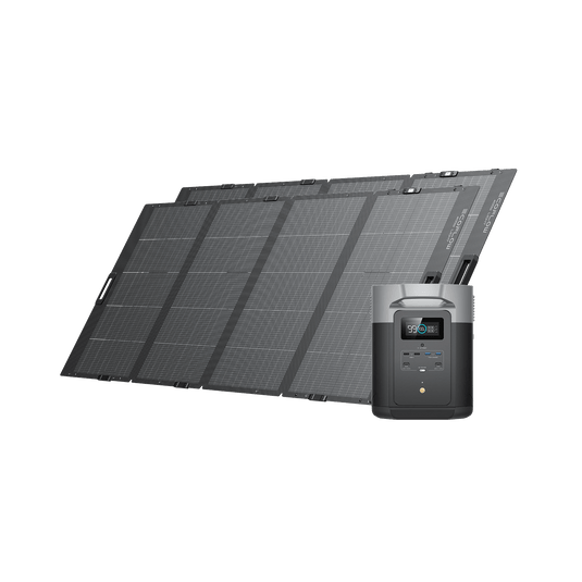 Générateur solaire EcoFlow DELTA Max (Portable PV 400 W) 2000 / 2*400W + DELTA Max 2000