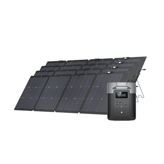 Générateur solaire EcoFlow DELTA Max (PV 220 W) 2000 / 4