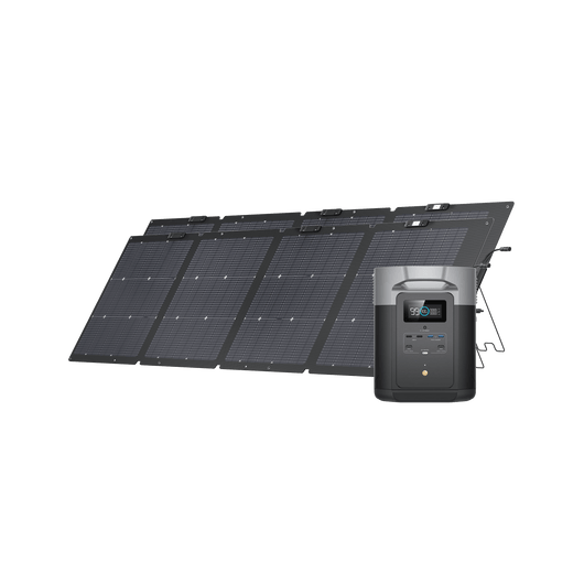 Générateur solaire EcoFlow DELTA Max (PV 220 W) 2000 / 2