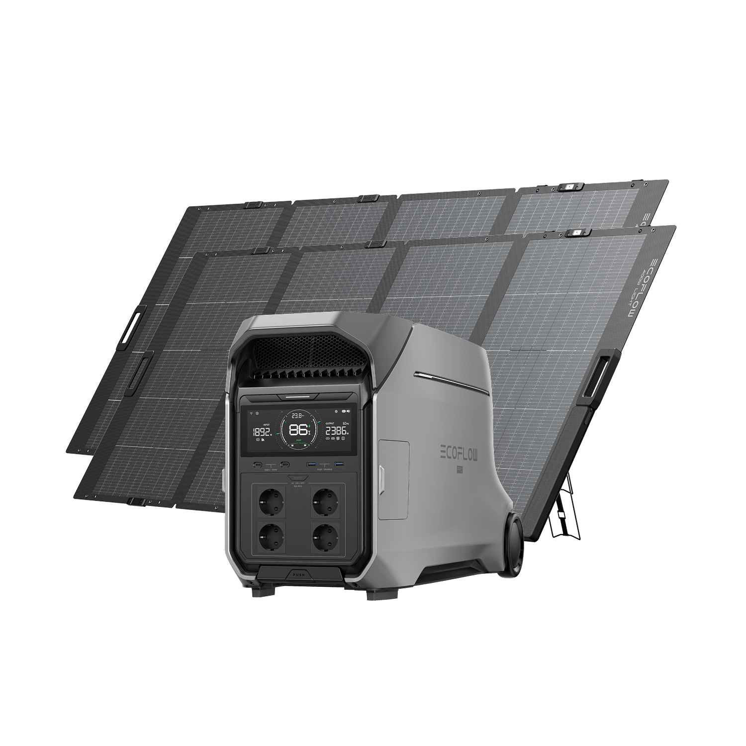 DELTA Pro 3 + 2*Panneau solaire 400 W