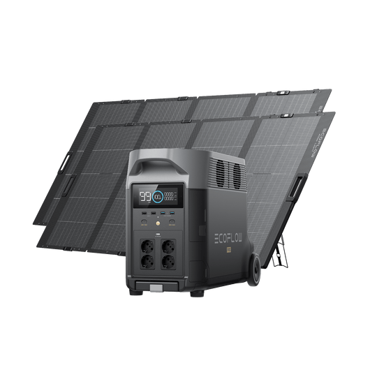 Générateur solaire EcoFlow DELTA Pro (Portable PV 400 W) 2*400W + DELTA Pro