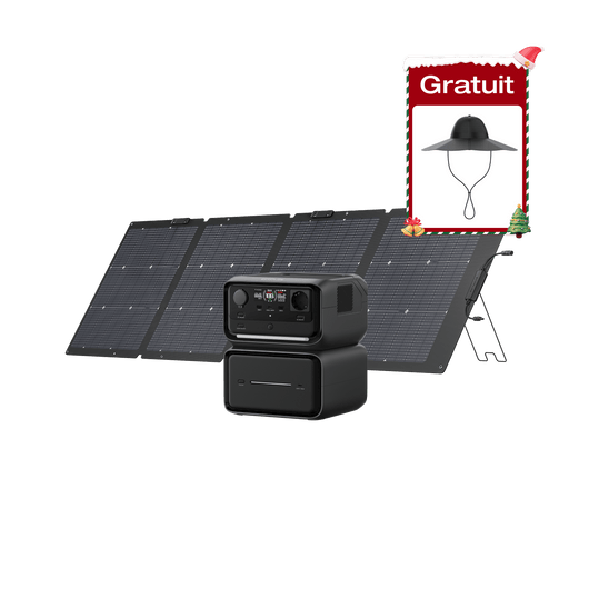 Générateur solaire EcoFlow RIVER 3 Plus RIVER 3 Max Plus / Panneau solaire portable EcoFlow 220 W