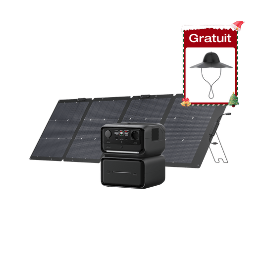 Générateur solaire EcoFlow RIVER 3 Plus RIVER 3 Max Plus / Panneau solaire portable EcoFlow 220 W