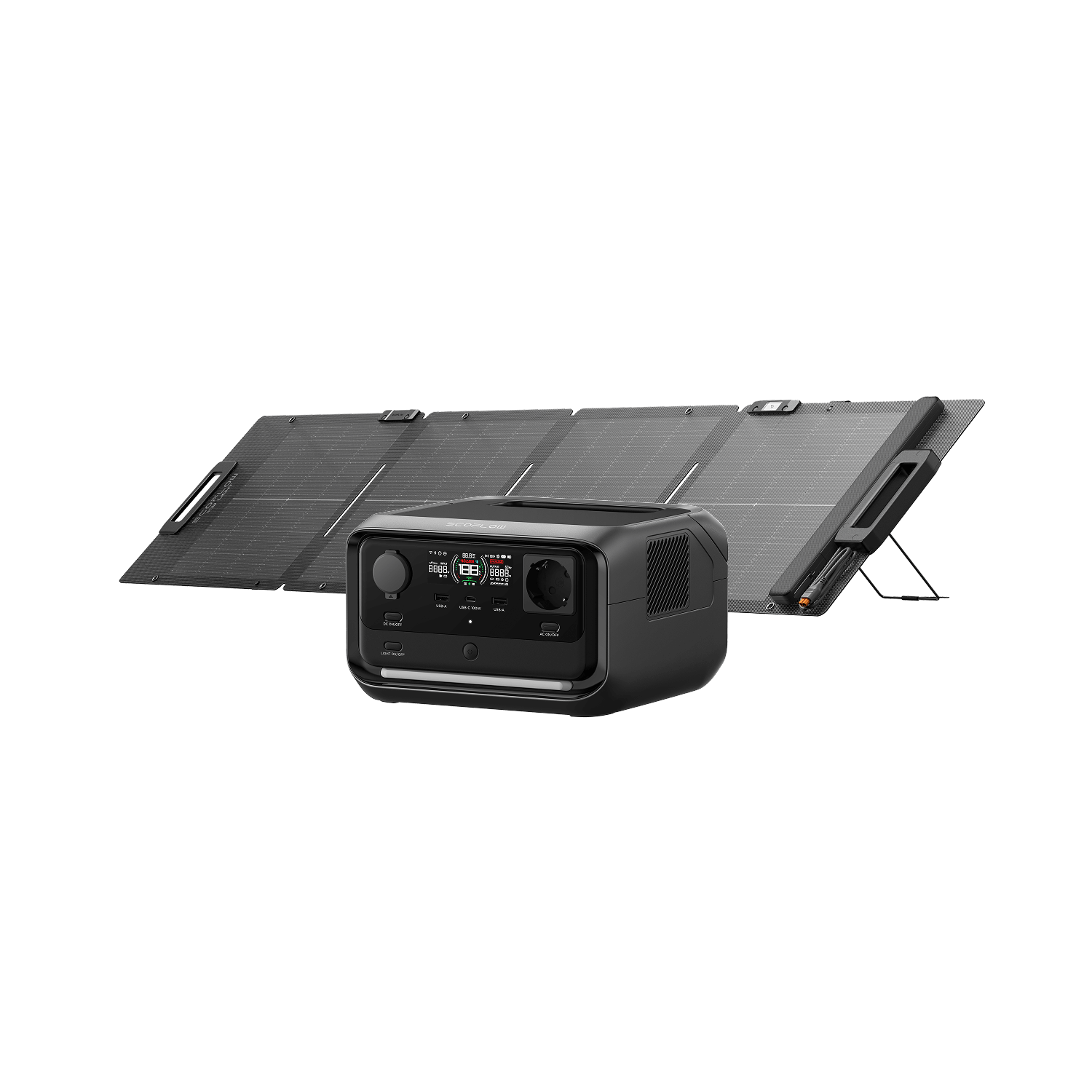 Générateur solaire EcoFlow RIVER 3 Plus RIVER 3 Plus / Panneau solaire portable EcoFlow 110 W