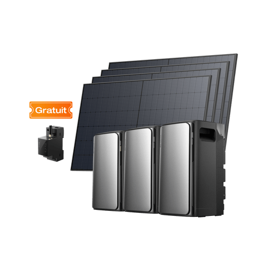 Kit solaire avec batterie EcoFlow STREAM Kit avancé EcoFlow STREAM (2 080 Wc)