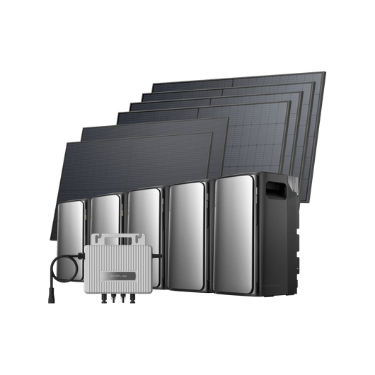 Kit solaire avec batterie EcoFlow STREAM Kit premium EcoFlow STREAM (2 980 Wc)