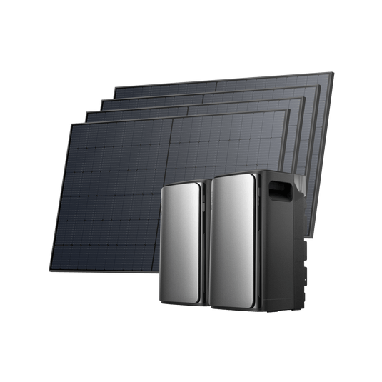 Kit solaire avec batterie EcoFlow STREAM STREAM Basis System Set (3 084 Wh + 2 080Wc)