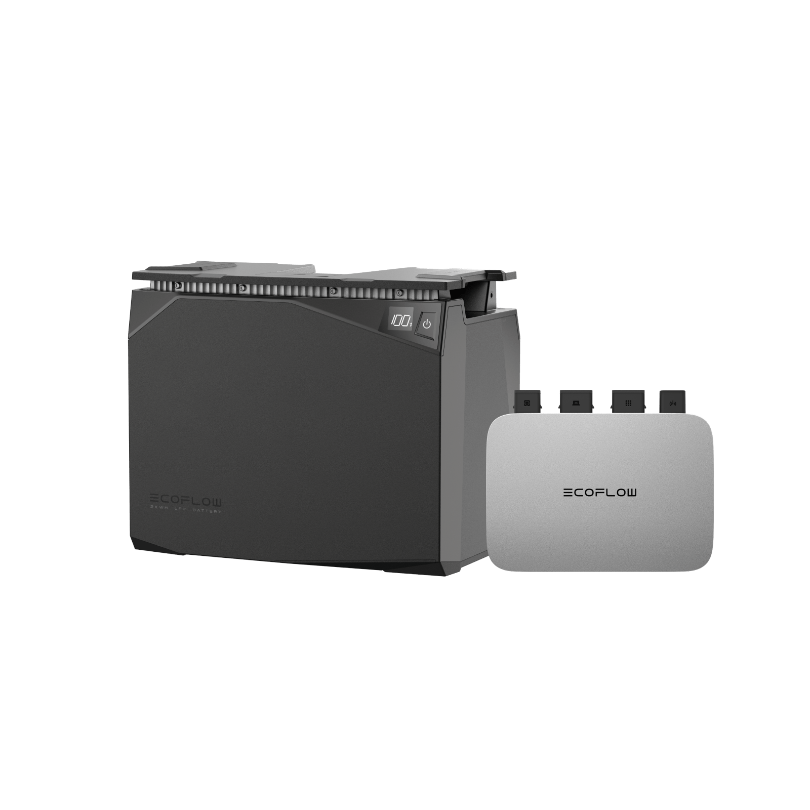 Kit solaire pour balcon EcoFlow PowerStream avec une batterie étanche