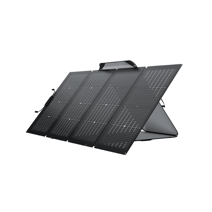 Panneau solaire bifacial portable EcoFlow 220 W (accessoire recommandé) Panneau solaire bifacial 220 W