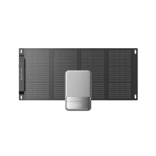 Panneau solaire portable EcoFlow 28 W Panneau solaire portable 28 W + RAPID 5 000 mAh