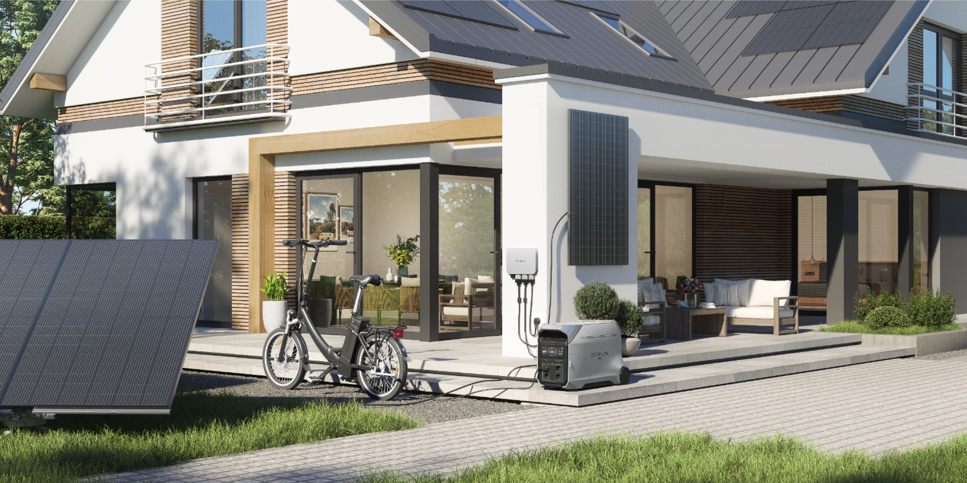 Connectez l'EcoFlow DELTA Pro 3 à votre maison avec le micro-onduleur PowerStream