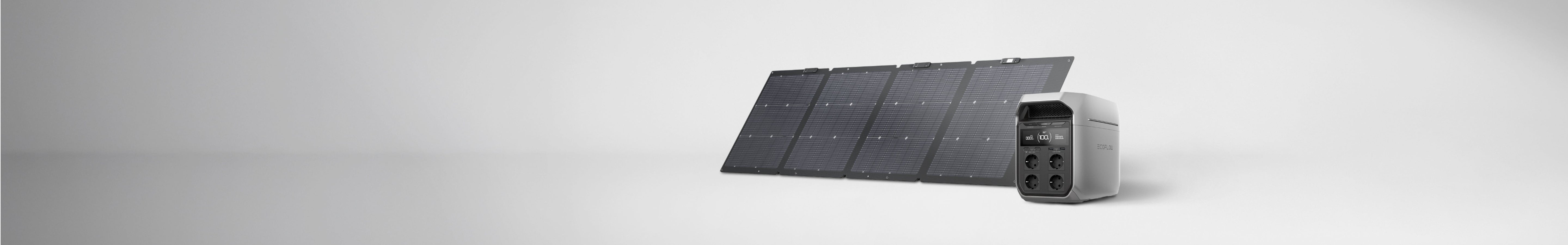 Batterie solaire avec stockage
