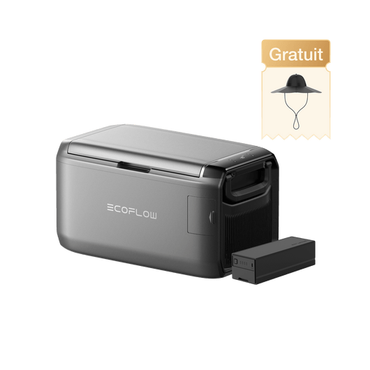 Réfrigérateur-congélateur portable EcoFlow GLACIER Classic 35L / Batterie enfichable