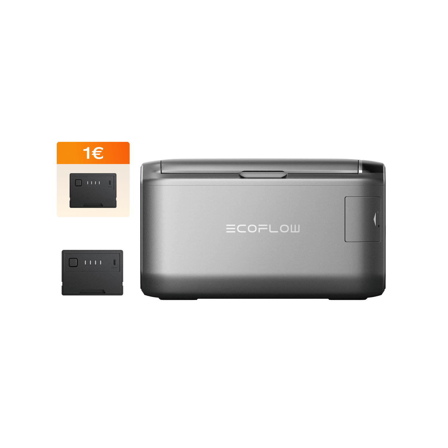 Réfrigérateur-congélateur portable EcoFlow GLACIER Classic 35L / 2 x Batterie enfichable