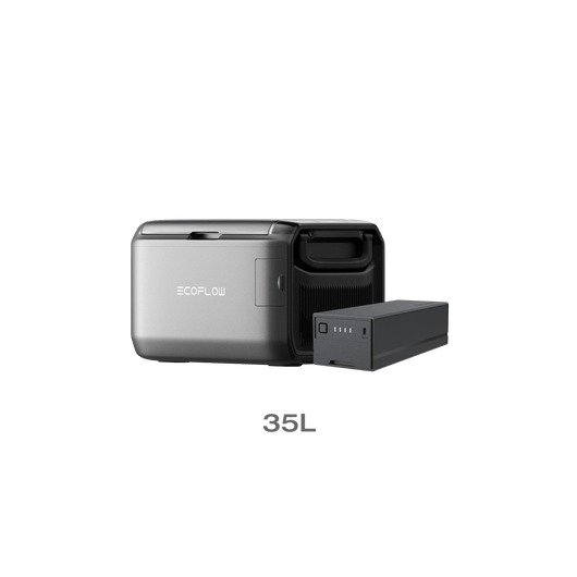 Réfrigérateur-congélateur portable EcoFlow GLACIER Classic 35L / Batterie enfichable