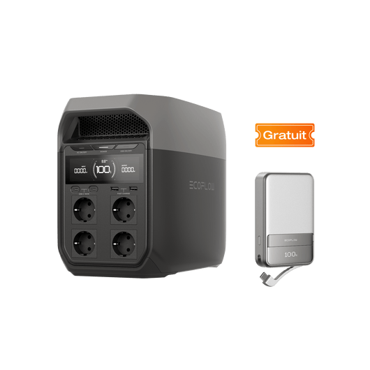 Station électrique portable de la gamme EcoFlow DELTA 3 DELTA 3 / Sans accessoire