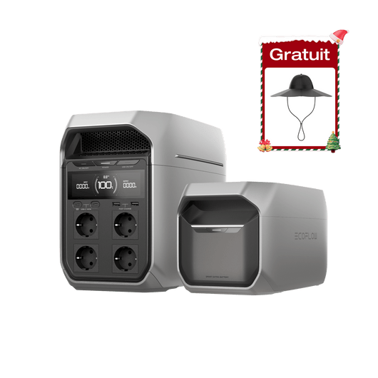 Station électrique portable de la gamme EcoFlow DELTA 3 DELTA 3 Plus / Batterie intelligente supplémentaire DELTA 3