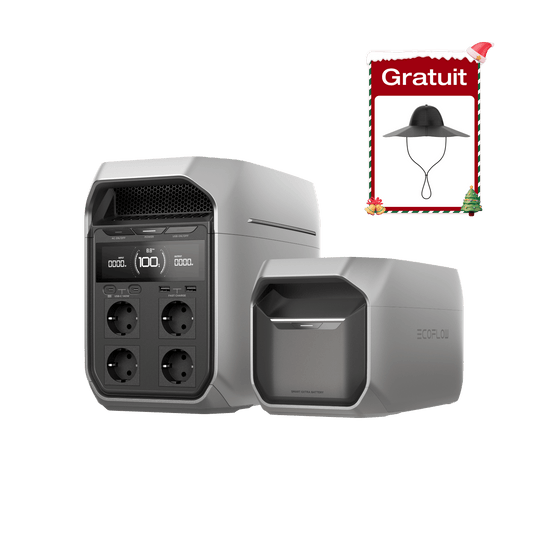 Station électrique portable de la gamme EcoFlow DELTA 3 DELTA 3 Plus / Batterie intelligente supplémentaire DELTA 3