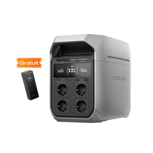 Station électrique portable de la gamme EcoFlow DELTA 3 DELTA 3 Plus / Sans accessoire