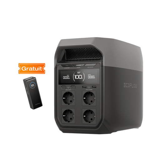 Station électrique portable de la gamme EcoFlow DELTA 3 DELTA 3 / Sans accessoire