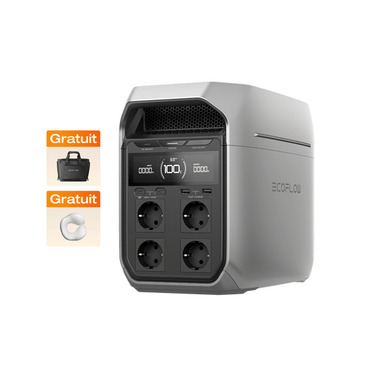 Station électrique portable de la gamme EcoFlow DELTA 3 DELTA 3 Plus / Sans accessoire