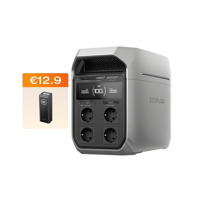 Station électrique portable de la gamme EcoFlow DELTA 3 DELTA 3 Plus / RAPID 25000mAh