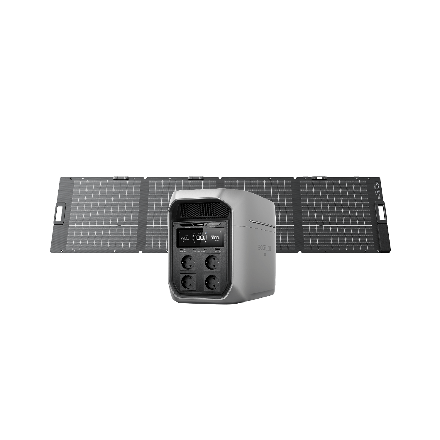 DELTA 3 Max Plus + Panneau solaire bifacial 220 W