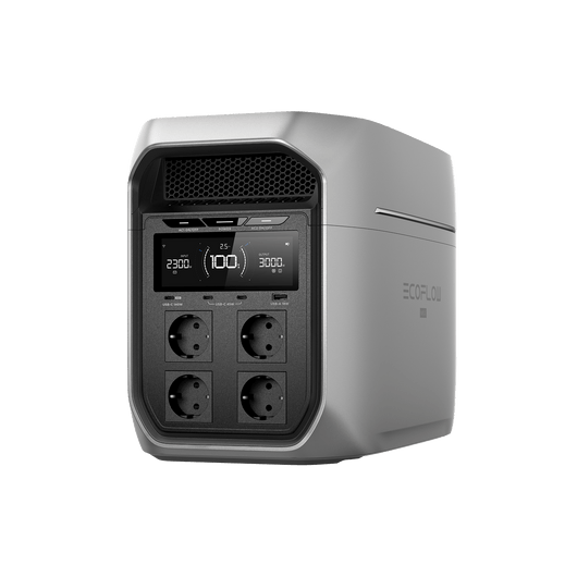 Station électrique portable de la gamme EcoFlow DELTA 3 Max (2 048 Wh) DELTA 3 Max Plus (2 048 Wh) / Sans accessoire