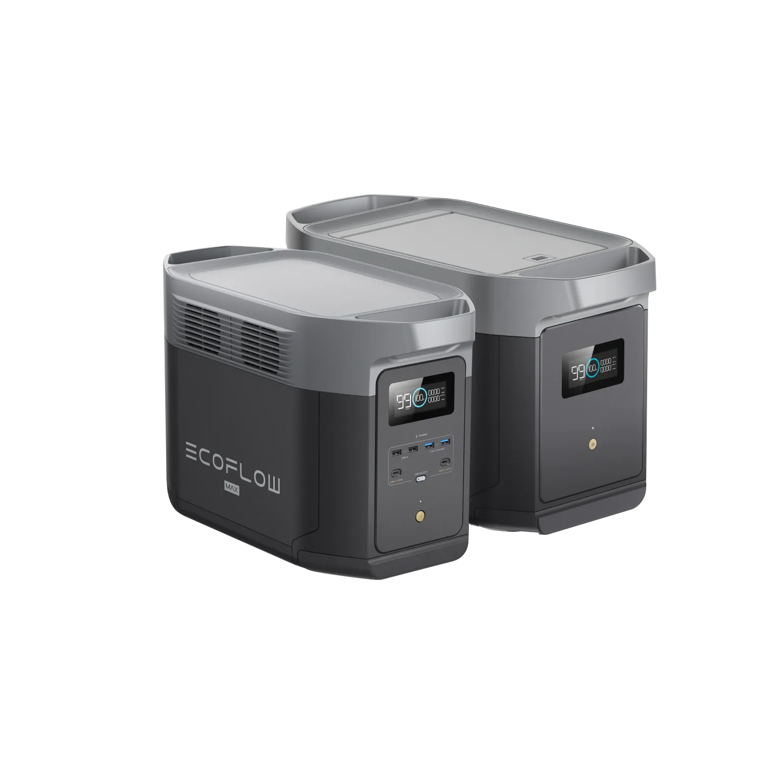 Station électrique portable EcoFlow DELTA 2 Max DELTA 2 Max + Batterie supplémentaire DELTA 2 Max