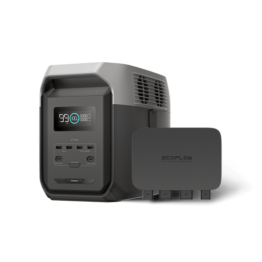 Station électrique portable EcoFlow DELTA 3 1500 DELTA 3 1500 + Chargeur d'alternateur 500 W