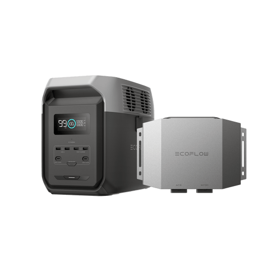 Station électrique portable EcoFlow DELTA 3 1500 DELTA 3 1500 + Chargeur d'alternateur 600 W