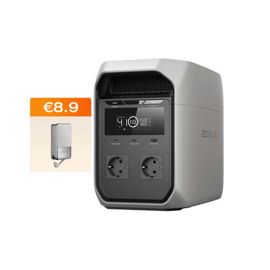 Station électrique portable EcoFlow DELTA 3 Classic (1 024 Wh) DELTA 3 Classic + RAPID 10000mAh