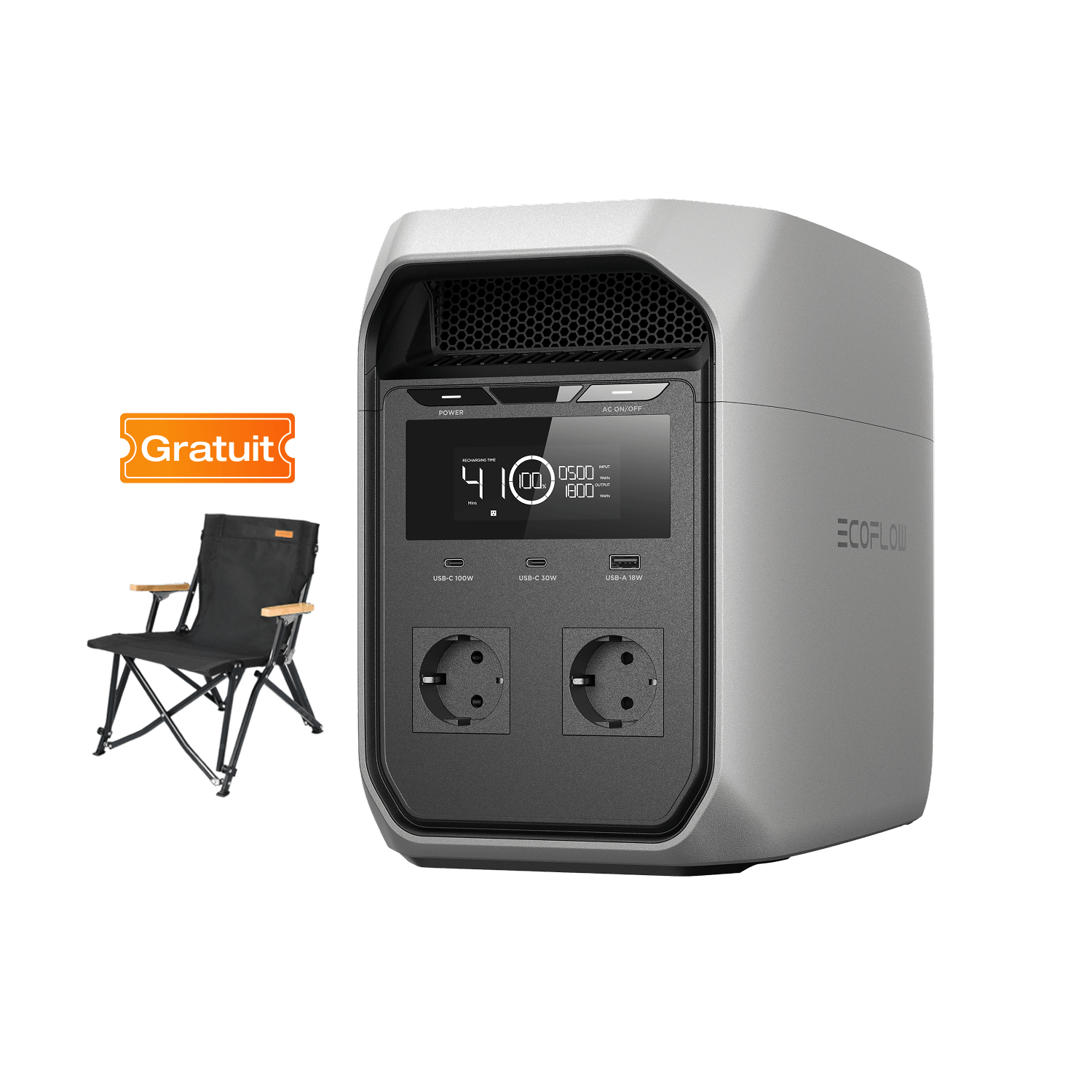 Station électrique portable EcoFlow DELTA 3 Classic (1 024 Wh) DELTA 3 Classic (1 024 Wh)