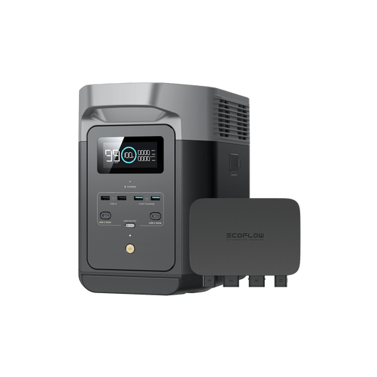 Station électrique portable EcoFlow DELTA Max 2000 + Chargeur d’alternateur 800 W