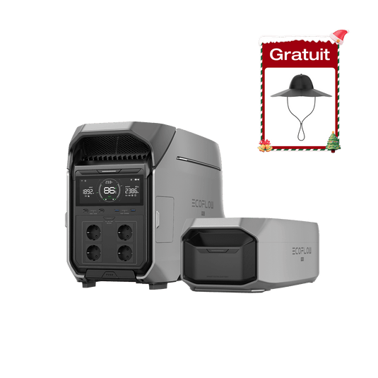 Station électrique portable EcoFlow DELTA Pro 3 DELTA Pro 3 + Batterie supplémentaire