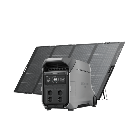 Station électrique portable EcoFlow DELTA Pro 3 DELTA Pro 3 + Panneau solaire portable 400 W