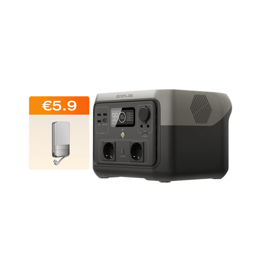 Station électrique portable EcoFlow RIVER 2 Max RIVER 2 Max + RAPID 5000mAh