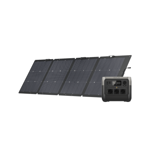 Station Électrique Portable EcoFlow DELTA Pro 3 - 4000W Puissance, Batterie Extensible & Recharge Solaire Rapide
