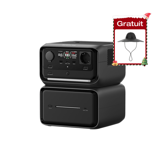 Station électrique portable EcoFlow RIVER 3 Plus RIVER 3 Max Plus (RIVER 3 Plus + Batterie supplémentaire EB600) / /