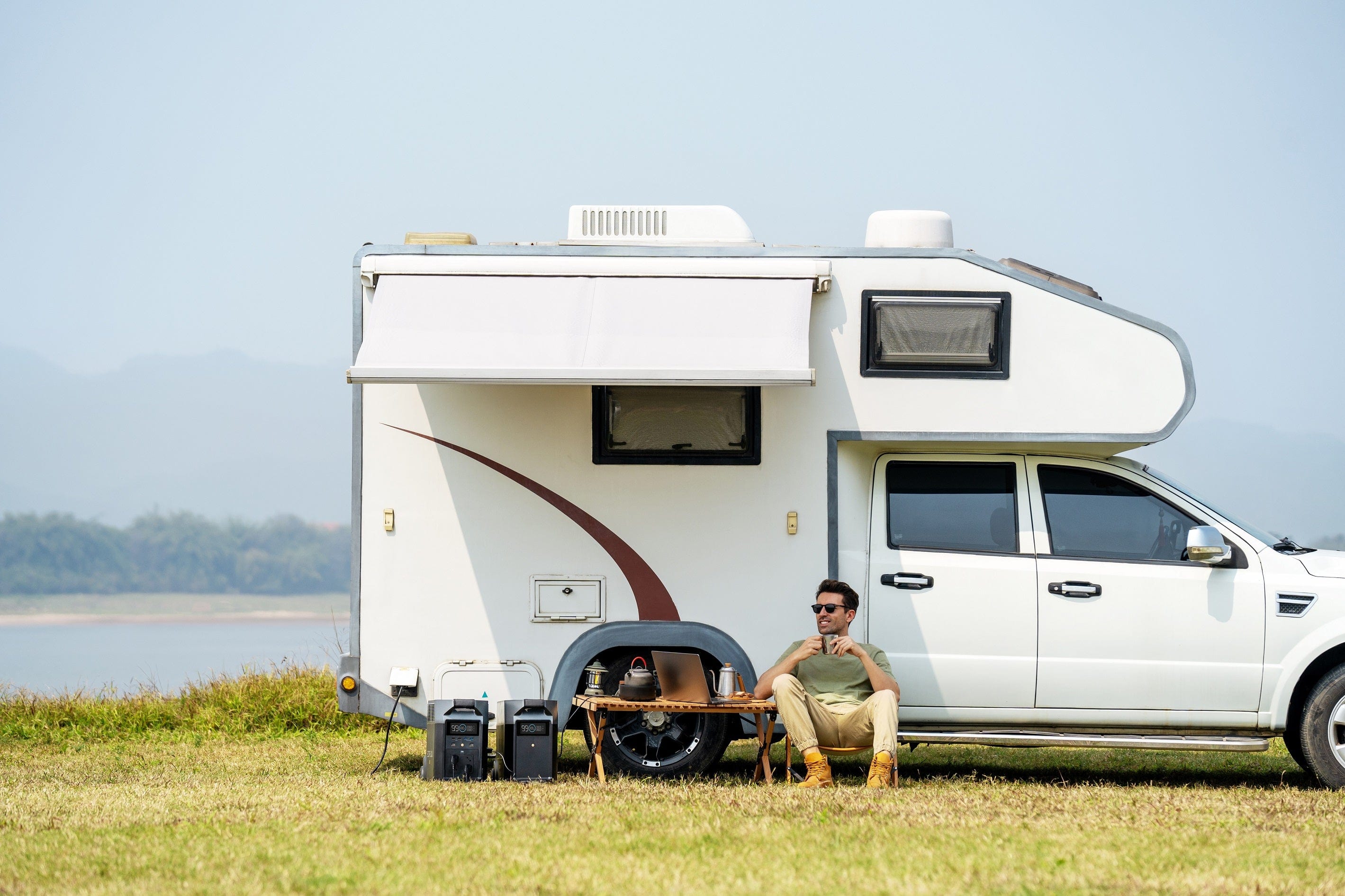 Alimentation portable pour camping-cars et véhicules électriques avec DELTA Pro